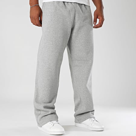 Adidas Originals - Pantalon Jogging Ample Essential Open JW9157 Gris Chiné