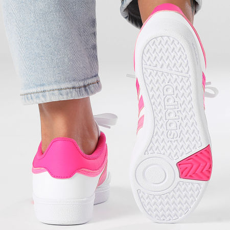 Adidas Performance - Hoops 4.0 Zapatillas Mujer JQ5370 Calzado Blanco Shock Pink Lucid Pink