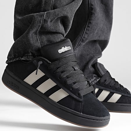 Adidas Sportswear - Baskets Grand Court Alpha 00s JS3807 Core Black Putty Beige Gum 5