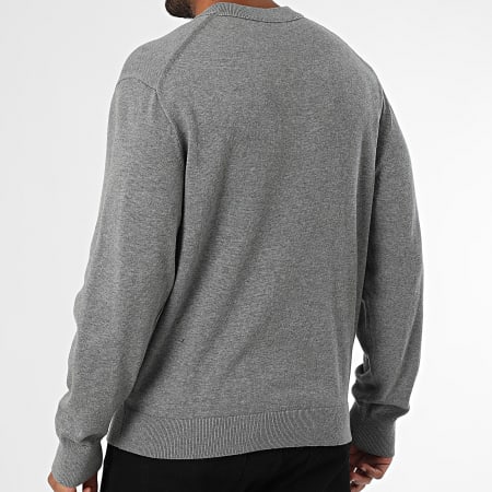 Calvin Klein - Pull 309G Gris Chiné