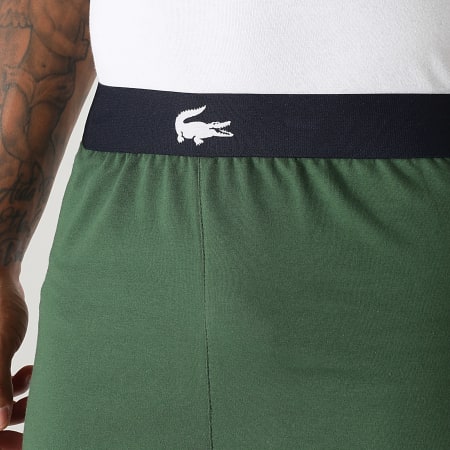 Lacoste - Short Jogging Loungewear Big Logo Crocodile Vert