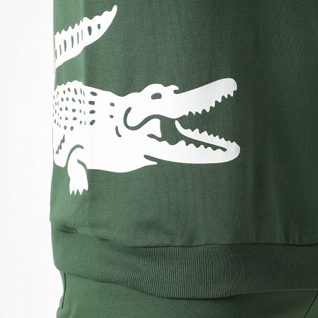 Crewneck Sweat Big Logo Crocodile Green