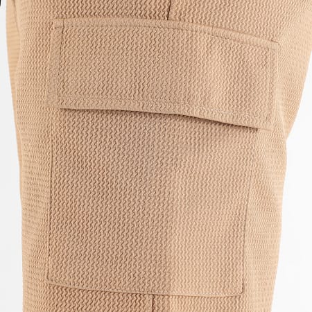 LBO - Bermuda Cargo Texturizada Waffle 2169 Camel