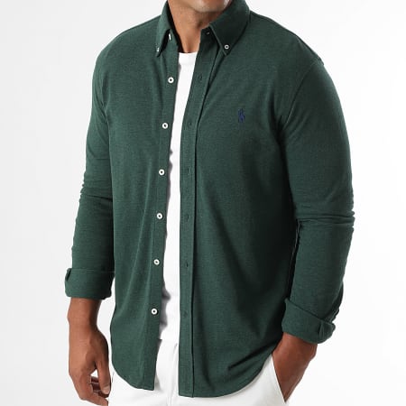 dark green ralph lauren dress shirt Polo Ralph Lauren main image 0