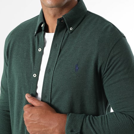 Original Player Long Sleeve Shirt Dark Heather Green