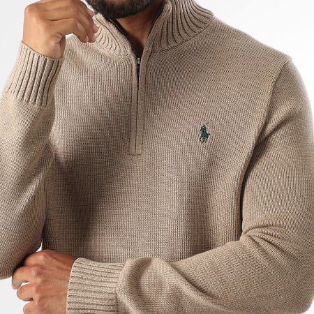 Polo Ralph Lauren - Original Player Beige Zip Neck Sweater - Ryses