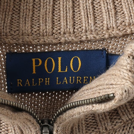 Polo Ralph Lauren - Original Player Beige Zip Neck Sweater - Ryses