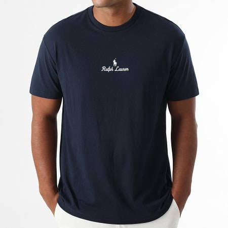 Polo Ralph Lauren - Tee Shirt Logo Embroidery Navy Blue - Ryses
