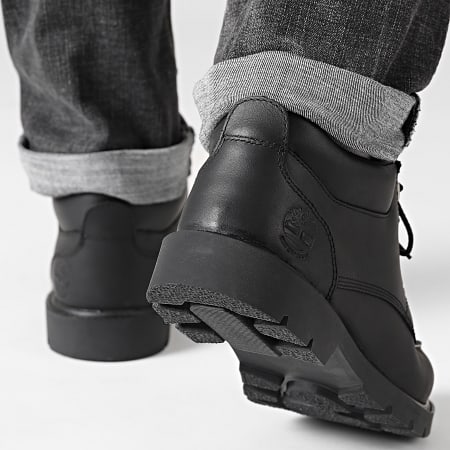 Timberland - Scarpe classiche allacciate impermeabili A6EU1 Nero pieno fiore