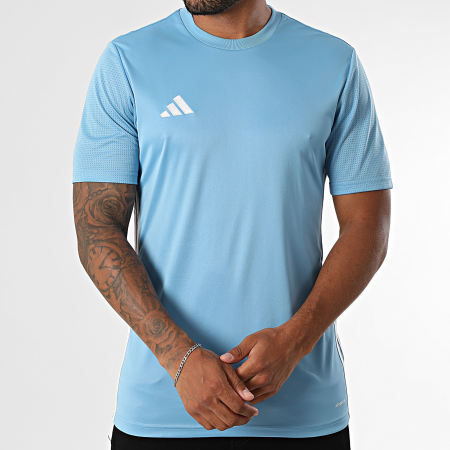 Adidas Sportswear - Tee Shirt A Bandes Tabela 23 Jersey IA8145 Bleu Clair