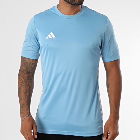 Adidas Sportswear - Tee Shirt A Bandes Tabela 23 Jersey IA8145 Bleu Clair