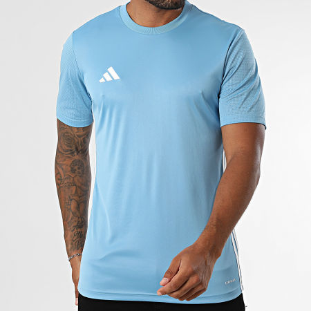 Adidas Sportswear - Tee Shirt A Bandes Tabela 23 Jersey IA8145 Bleu Clair