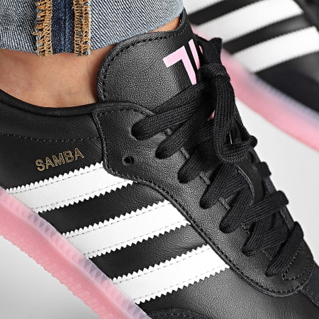 Adidas Originals - Baskets Samba Licensed Juventus JQ4040 Core Black Footwear White Bliss Pink