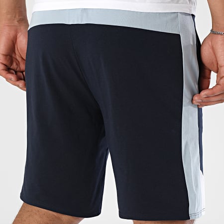 BOSS - Short Jogging A Bandes Balance 50545922 Bleu Marine Bleu Clair