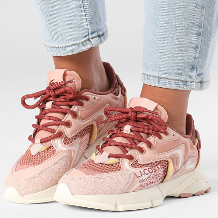Lacoste - Baskets Femme L003 Neo 125 Pink Off White