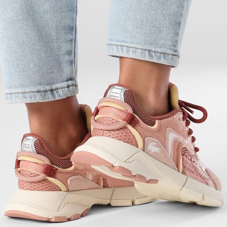 Lacoste - Baskets Femme L003 Neo 125 Pink Off White