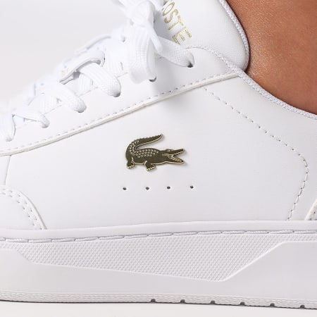 Lacoste - Baskets Femme Court Pro 225 White Gold