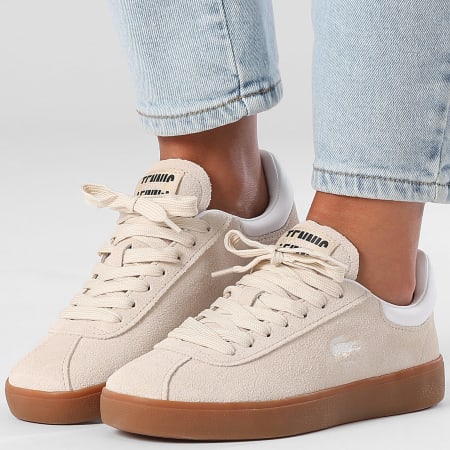 Lacoste - Baseshot 224 Off White Gum Zapatillas Mujer