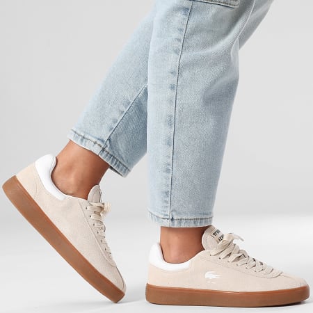Lacoste - Baseshot 224 Off White Gum Zapatillas Mujer