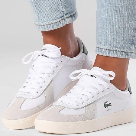 Lacoste - Baseshot Pro 125 White Off White Women's Sneakers - Ryses