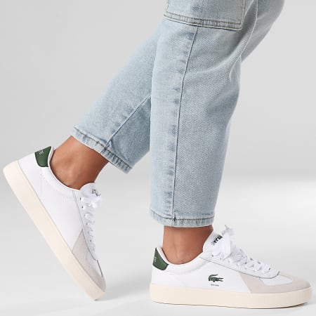 Lacoste - Baskets Femme Baseshot Pro 125 White Off White