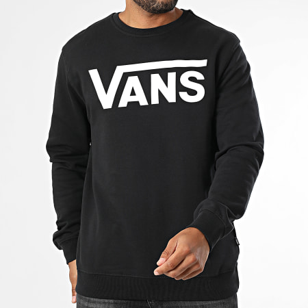 Vans - Sudadera cuello redondo Classic III 00JSF Negro Blanco