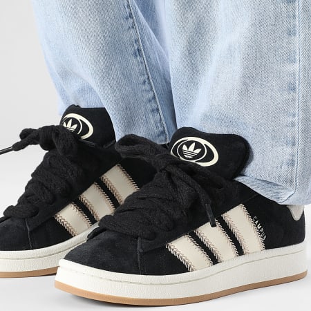 Adidas Originals - Baskets Femme Campus 00s W JQ5806 Core Black Crew White Magic Beige