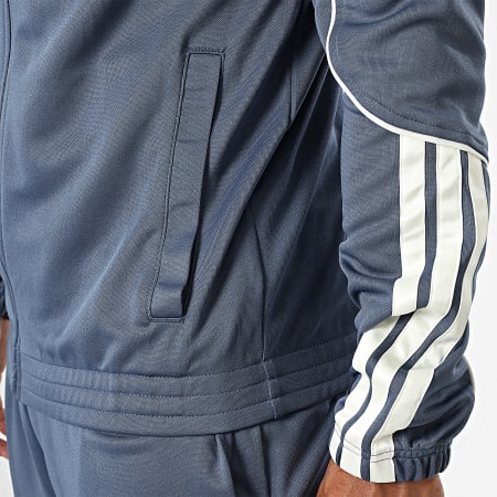 Adidas Sportswear - Ensemble De Survetement 3 Stripes Stadium JX5529 Bleu Gris
