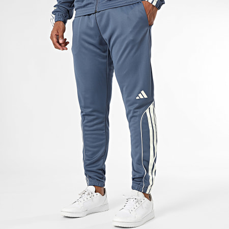 Adidas Sportswear - Ensemble De Survetement 3 Stripes Stadium JX5529 Bleu Gris