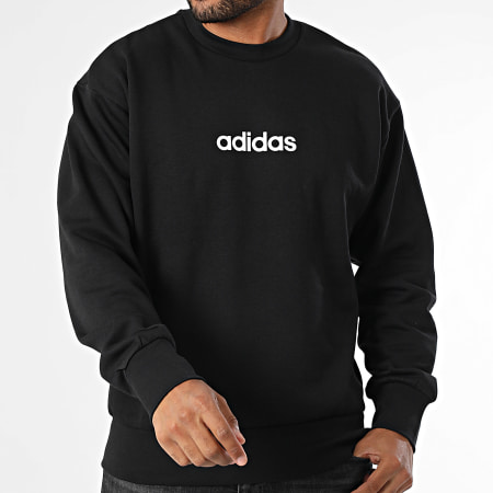 Adidas Sportswear - Sweat Crewneck Linear JM1759 Noir