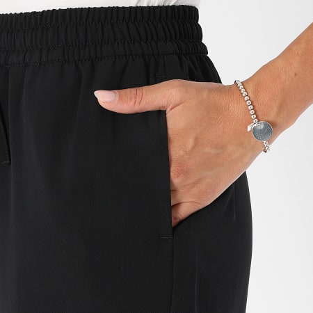 Jack And Jones - Lia Solid Pantalones Mujer Negro