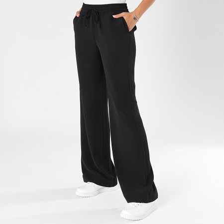 Jack And Jones - Lia Solid Pantalones Mujer Negro