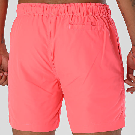 Luxury Lovers - Short De Bain Small Heart Rose Fluo Noir