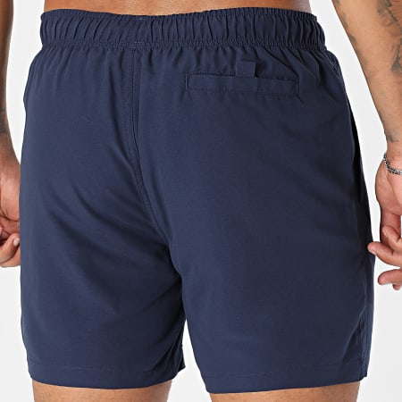 Luxury Lovers - Short De Bain Small Heart Bleu Marine Rouge