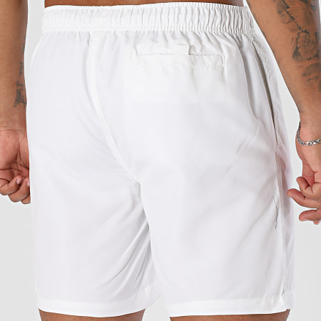 Luxury Lovers - Short De Bain Small Heart Blanc Rouge