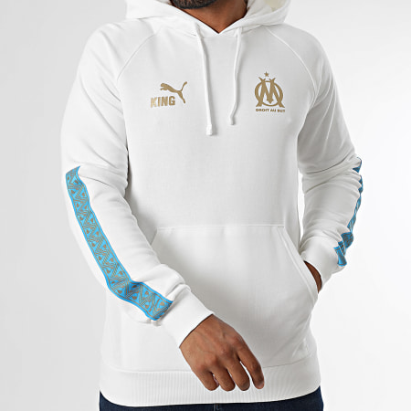 Puma - Sweat Capuche OM King 781589 Beige Clair