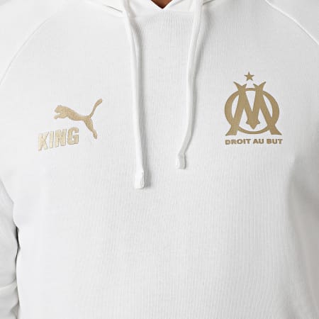 Puma - Sweat Capuche OM King 781589 Beige Clair