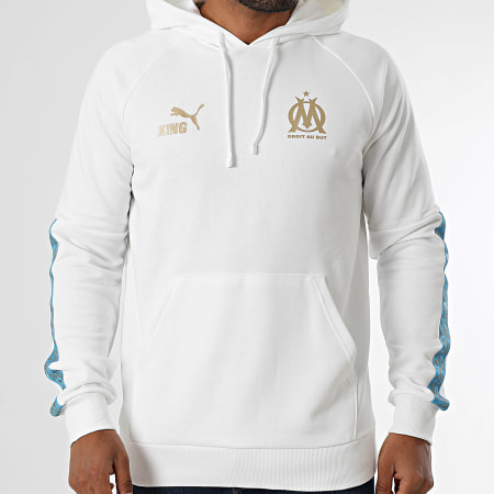 Puma - Sweat Capuche OM King 781589 Beige Clair