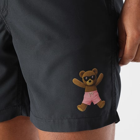 Teddy Yacht Club - Short De Bain King Of Swim Noir