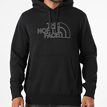 The North Face - Sweat Capuche Drew Peak Light A8C1B Noir Gris