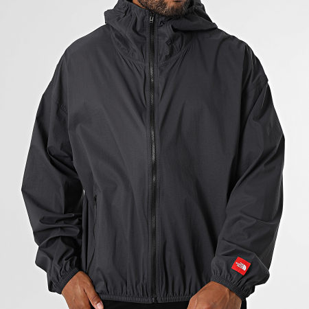 The North Face - Coupe-Vent Capuche Wind A8EFW Gris Anthracite