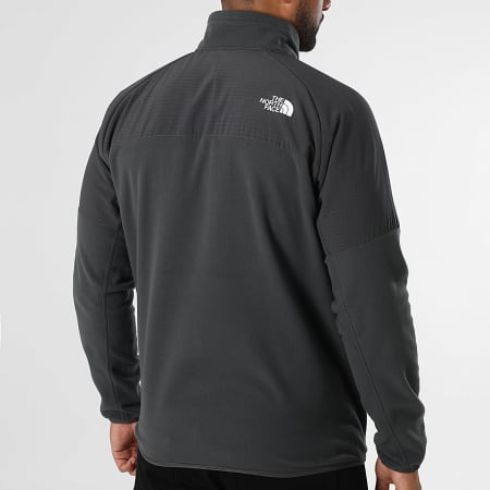 The North Face - Veste Polaire Col Zippé Glacier A89JH Gris