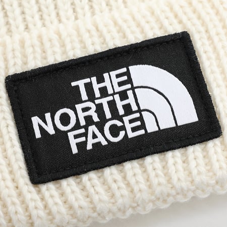 The North Face - Bonnet Logo Box Pom A8CHF Beige Clair