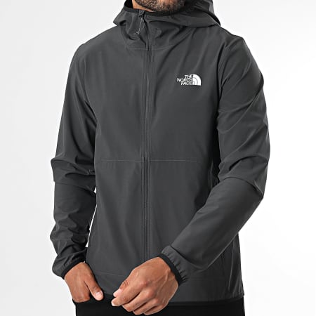 The North Face - Coupe-Vent Capuche A8CS7 Gris Anthracite