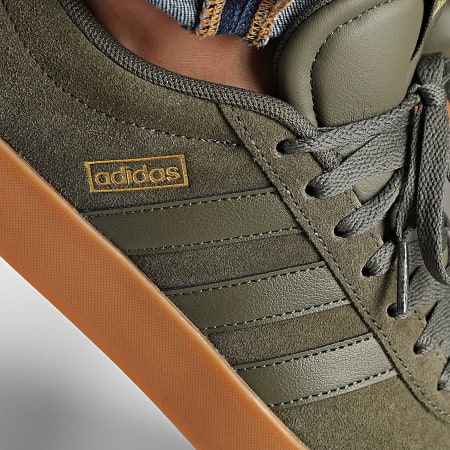 Adidas Sportswear - Baskets VL Court 3.0 JR2223 Olive Strata Gold Metallic