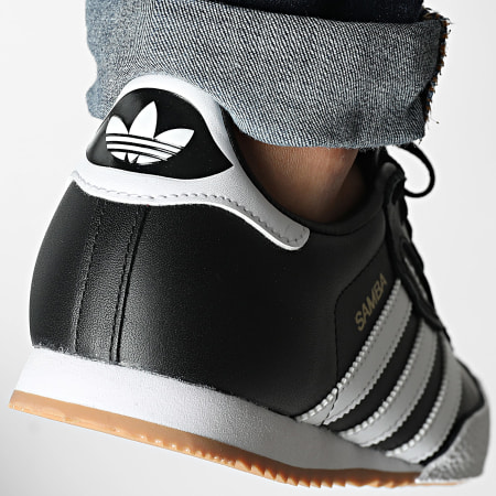 Adidas Originals - Baskets Samba Super 019099 Black Footwear White
