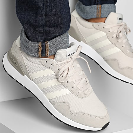 Adidas Sportswear - Baskets Run 60s 4.0 JR6625 Aluminium Off White Wonder Aluminium