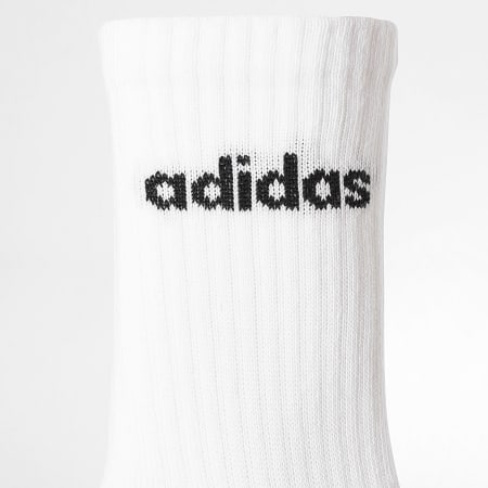 Adidas Sportswear - Lot De 6 Paires De Chaussettes Lin Crew JL6096 Blanc