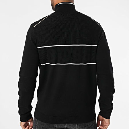 BOSS - Hydro QZ-1 zip-up stand-up collar sweatshirt 50541953 Black