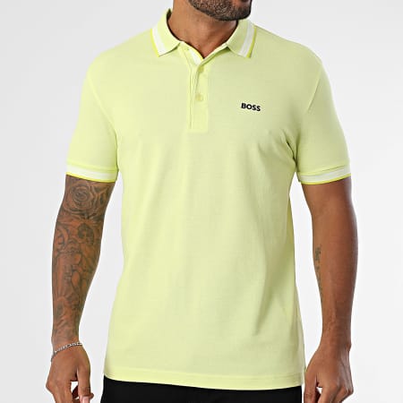 BOSS - Polo Manches Courtes Paddy 50469055 Jaune